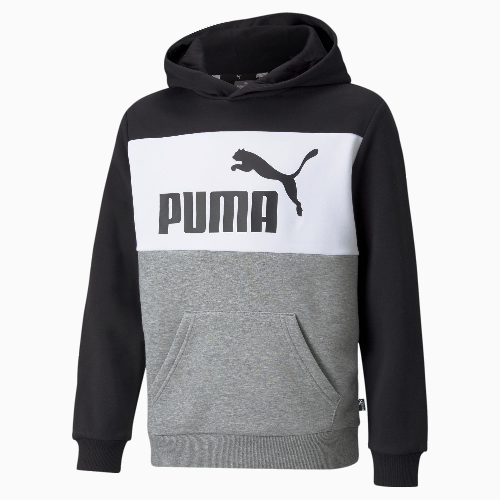 Essentials Colour Blocked Youth Hoodie